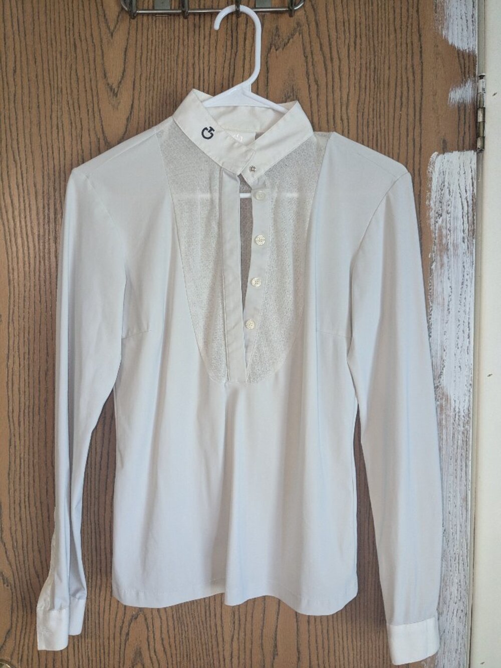 Lot of 4 XS & S ladies' show shirts (EGO7, Cavalleria Toscana, Essex Classics)